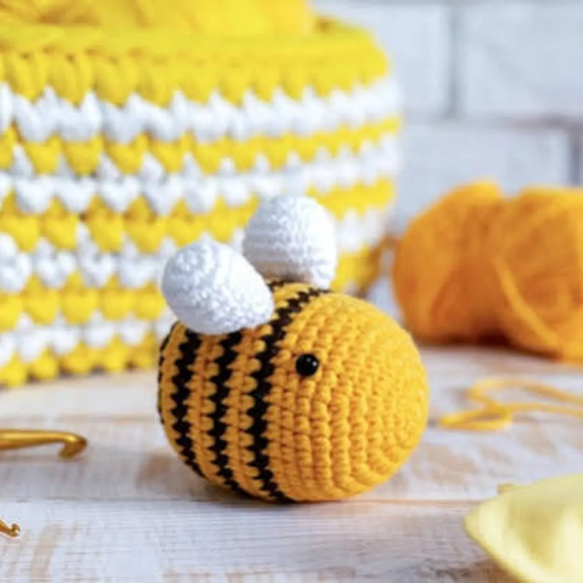 Honeybee amigurumi